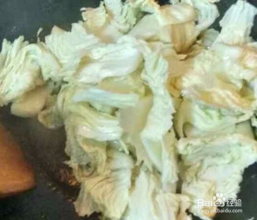 醋溜白菜的做法