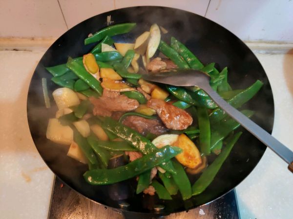 豆角茄子炖土豆