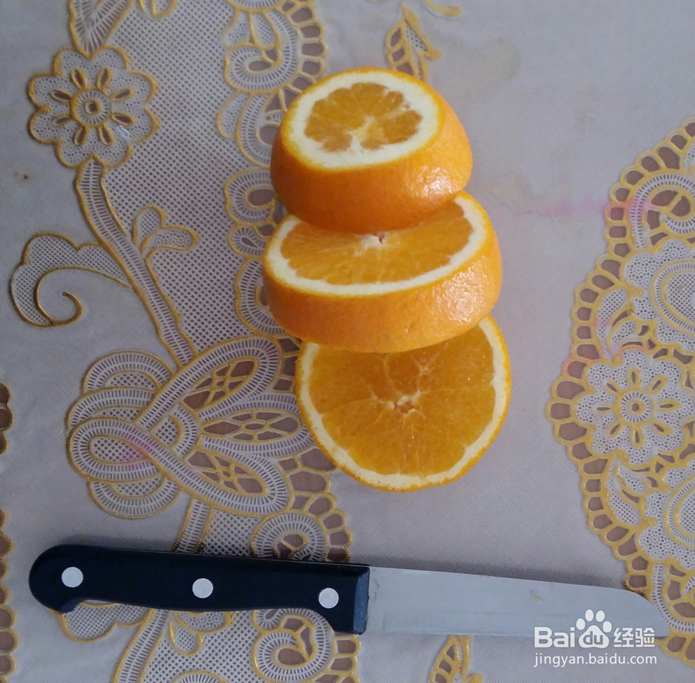 教你怎么吃橙子