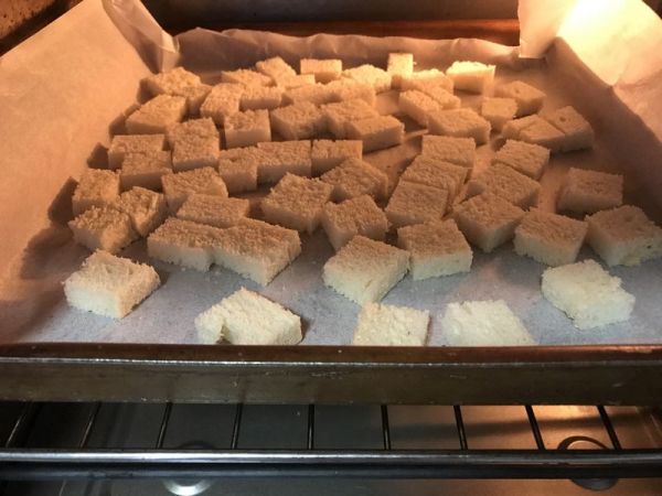 焗布丁吐司#在家打造INS风美食#