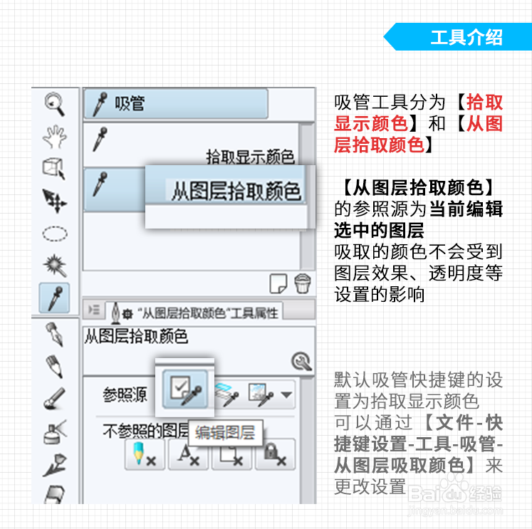 优动漫（csp简体中文版）吸取图层原色教学