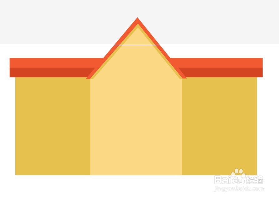 如何用ai绘制一间卡通学校教程