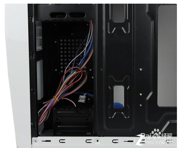 电脑机箱内部接线方法。