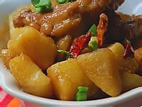 土豆炖鸡块的做法详解