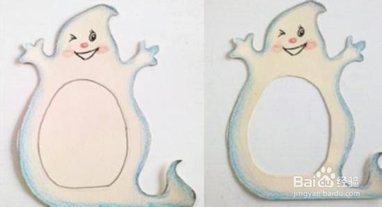 用纸板DIY幽灵灯笼的做法