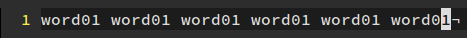 Vim 光标的基本移动方法