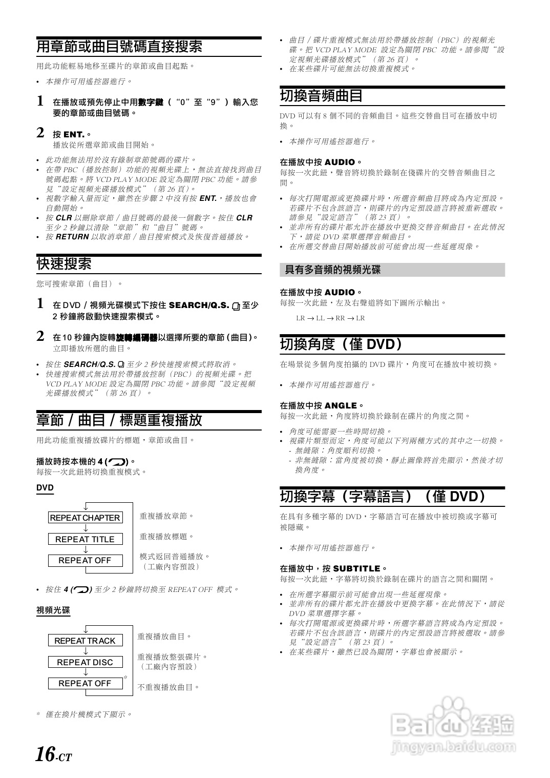 阿尔派DVA-9860E型车载DVD播放机说明书:[1]