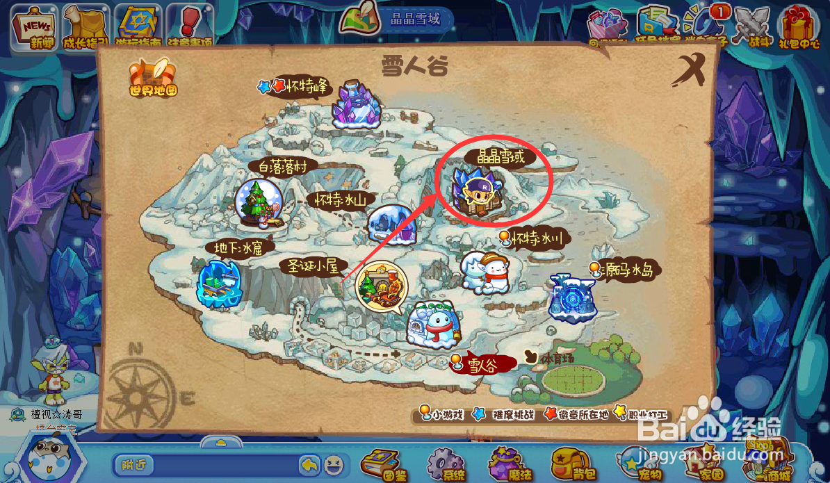 洛克王国冰天雪地怎么获得