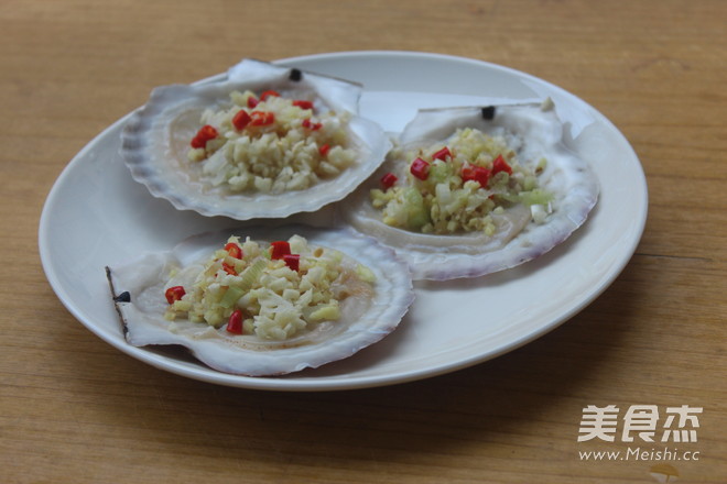 蒜蓉烤扇贝的做法