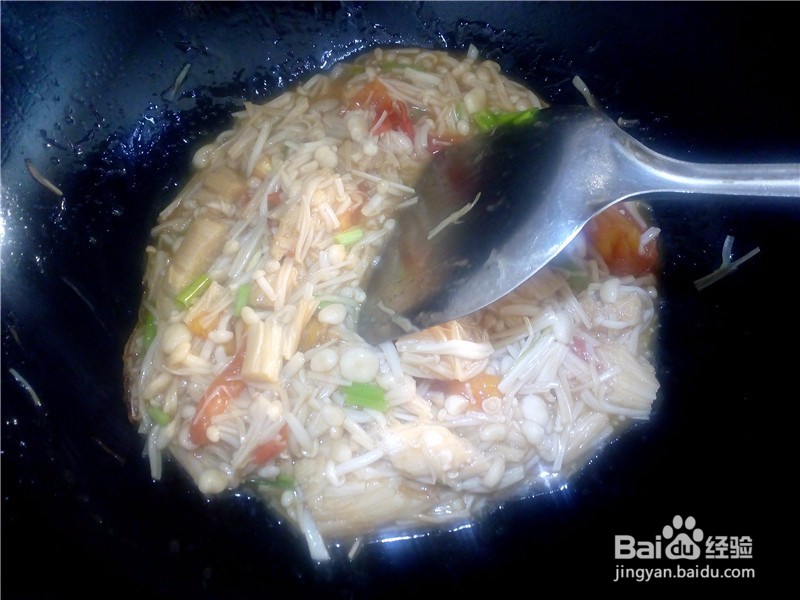 番茄炒金针菇怎么样更美味