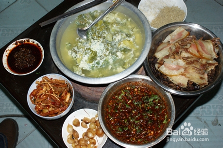 菜豆腐的做法（白菜苔）