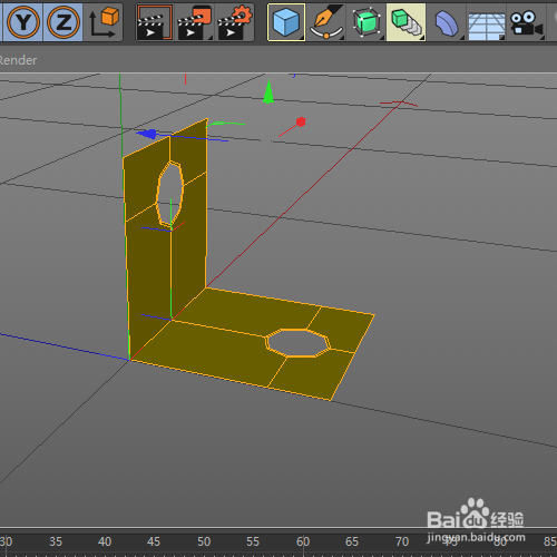 如何用C4D制作直角角码