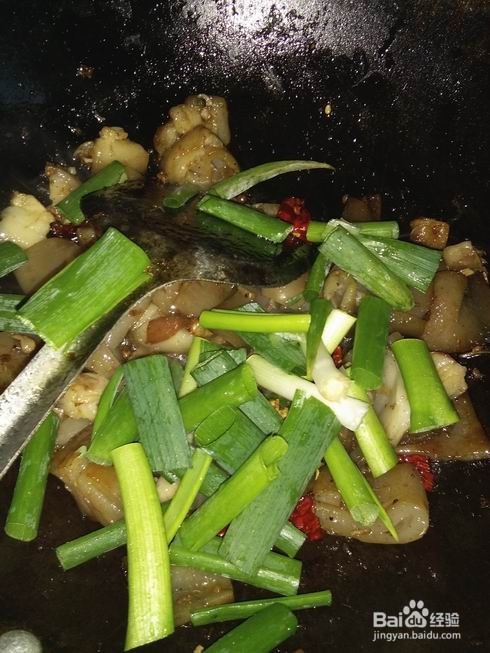 葱烧麻辣猪皮
