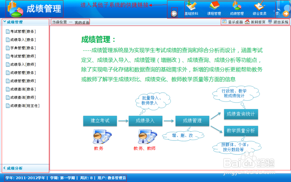 课程教学管理系统使用经验：[12]成绩管理