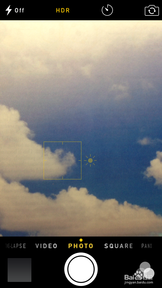 iphone手机照相机的HDR怎么用