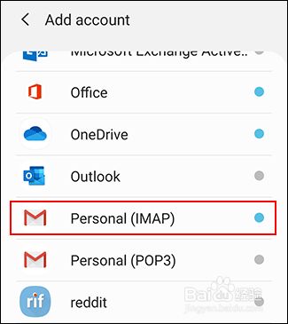 如何在android上设置icloud电子邮件访问 百度经验