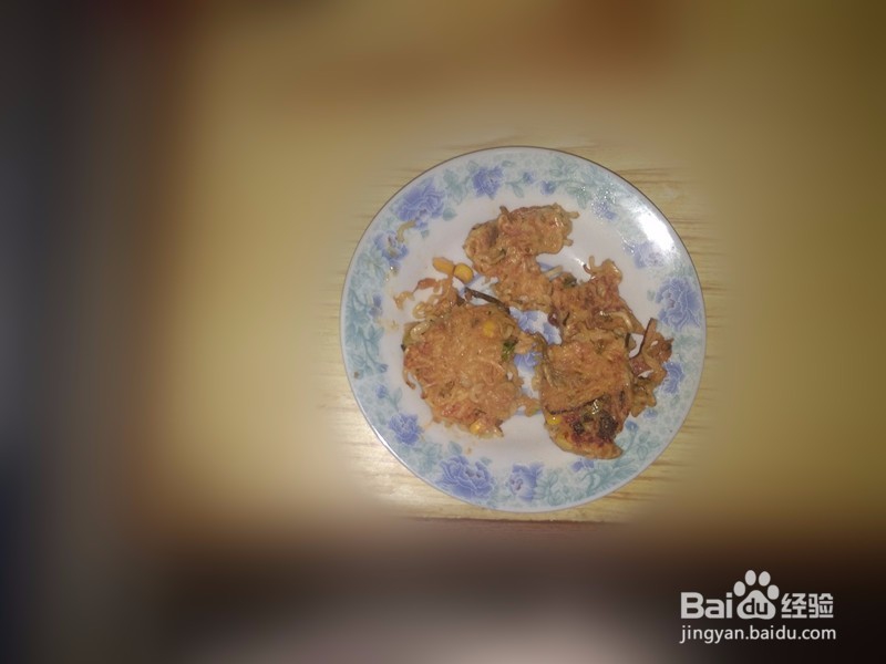 富有个性的方便面煎饼