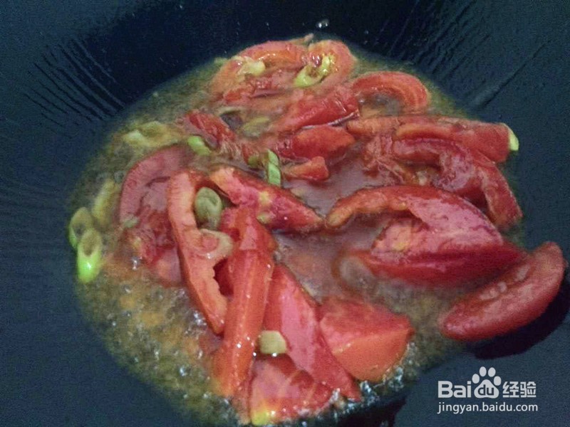 素炒包心菜西红柿的家常做法