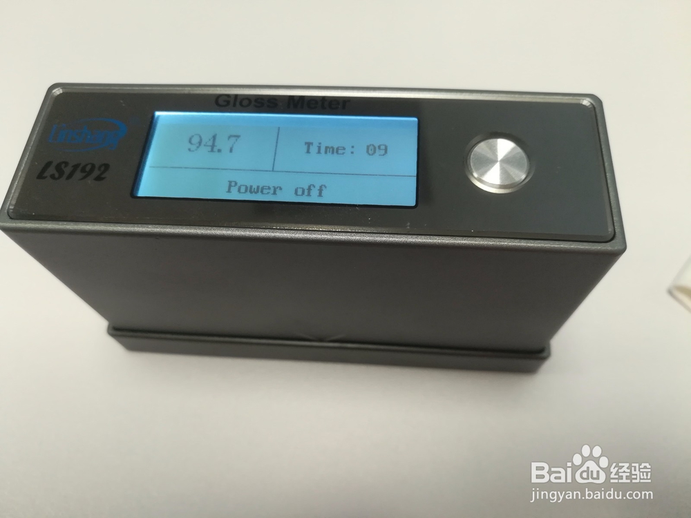 石材光泽度仪LS192显示请清洁标准板时解决经验