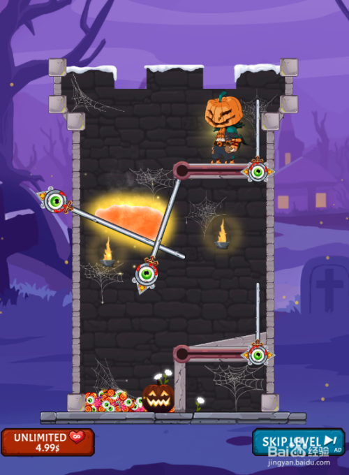 万圣节大营救的第3关怎样通过