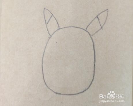 皮卡丘怎么画?