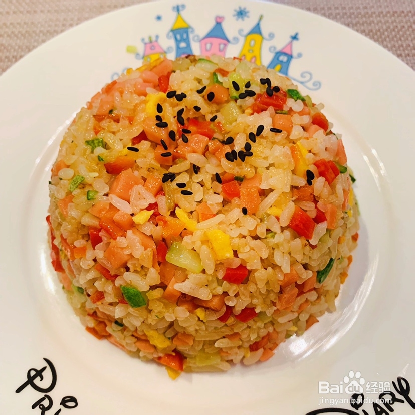 学习做扬州炒饭