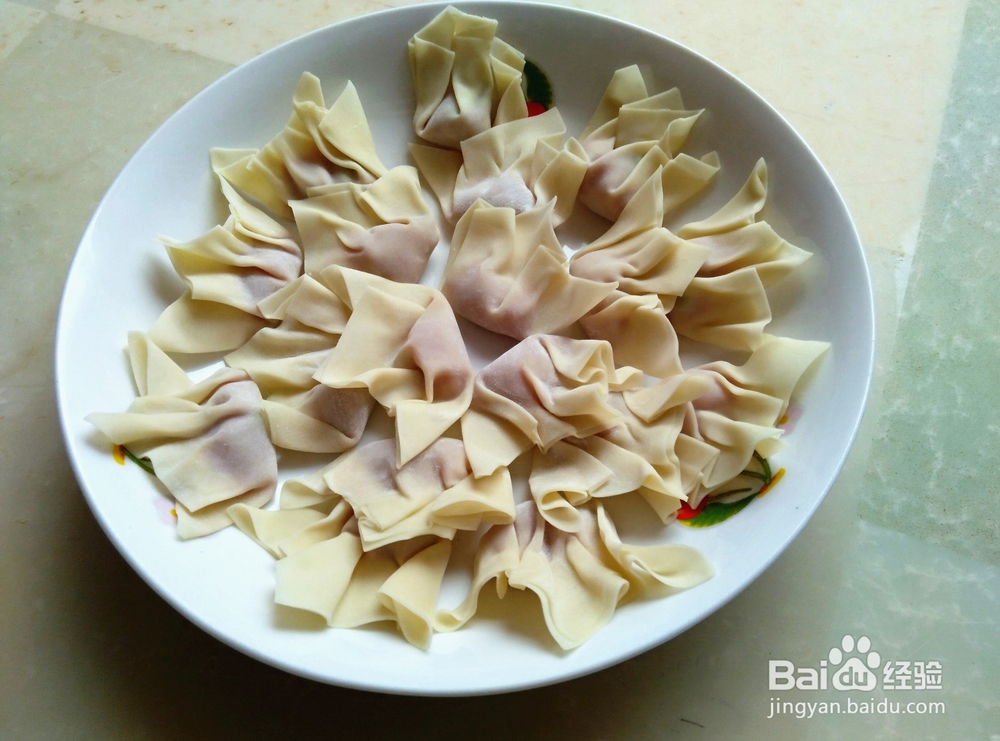 美食#家常清汤馄饨的做法