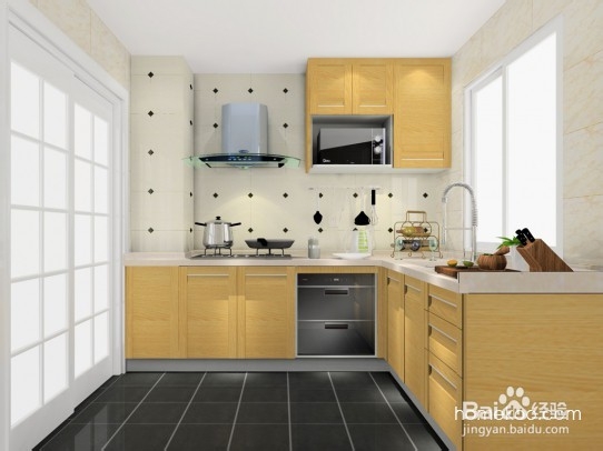 田园简欧之风 厨房装修图片