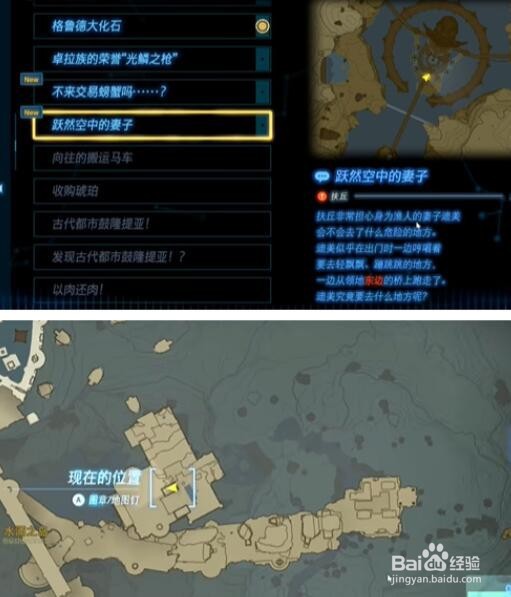 王国之泪跃然空中的妻子完成方法