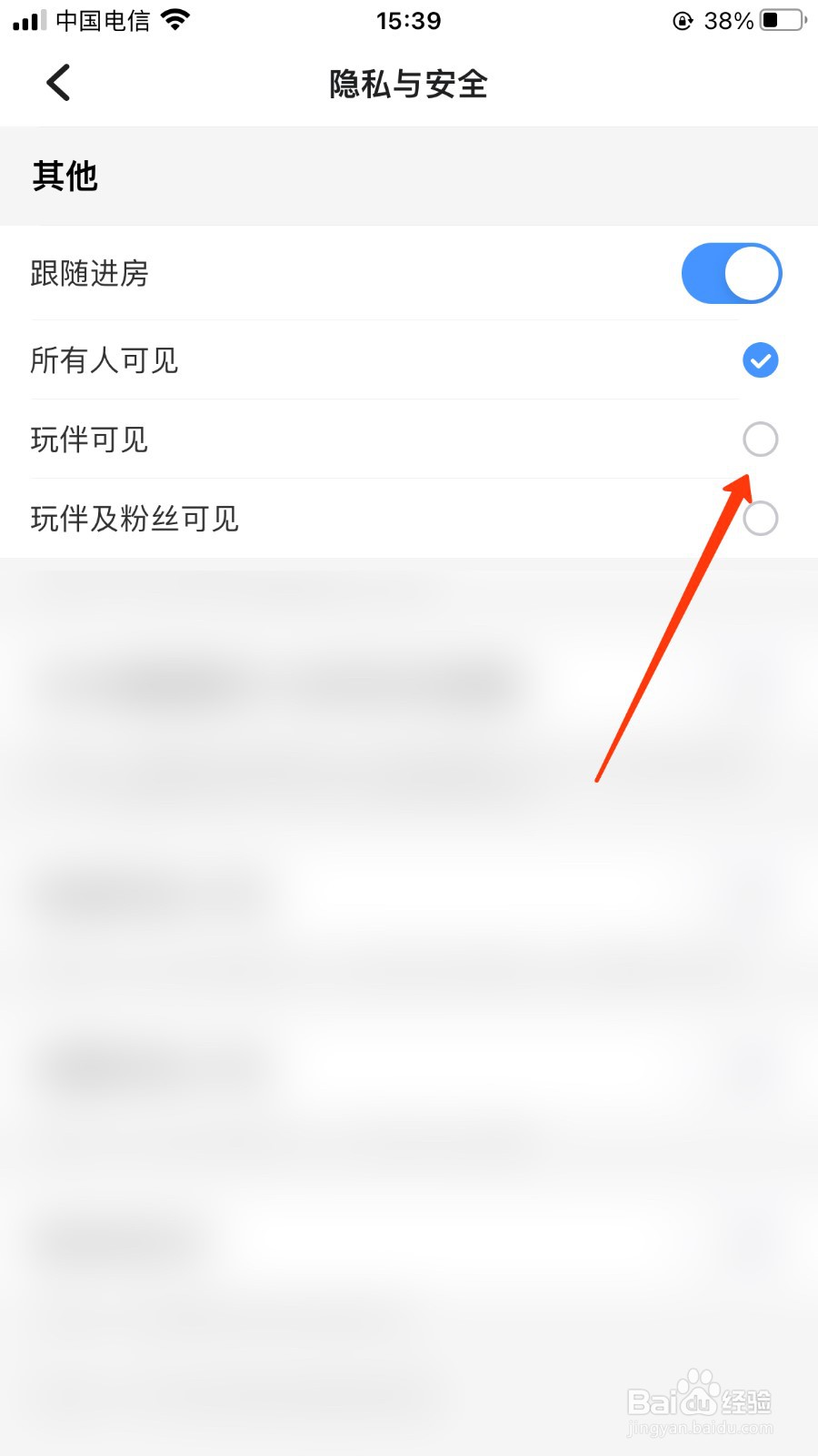 TT语音怎么玩伴可见
