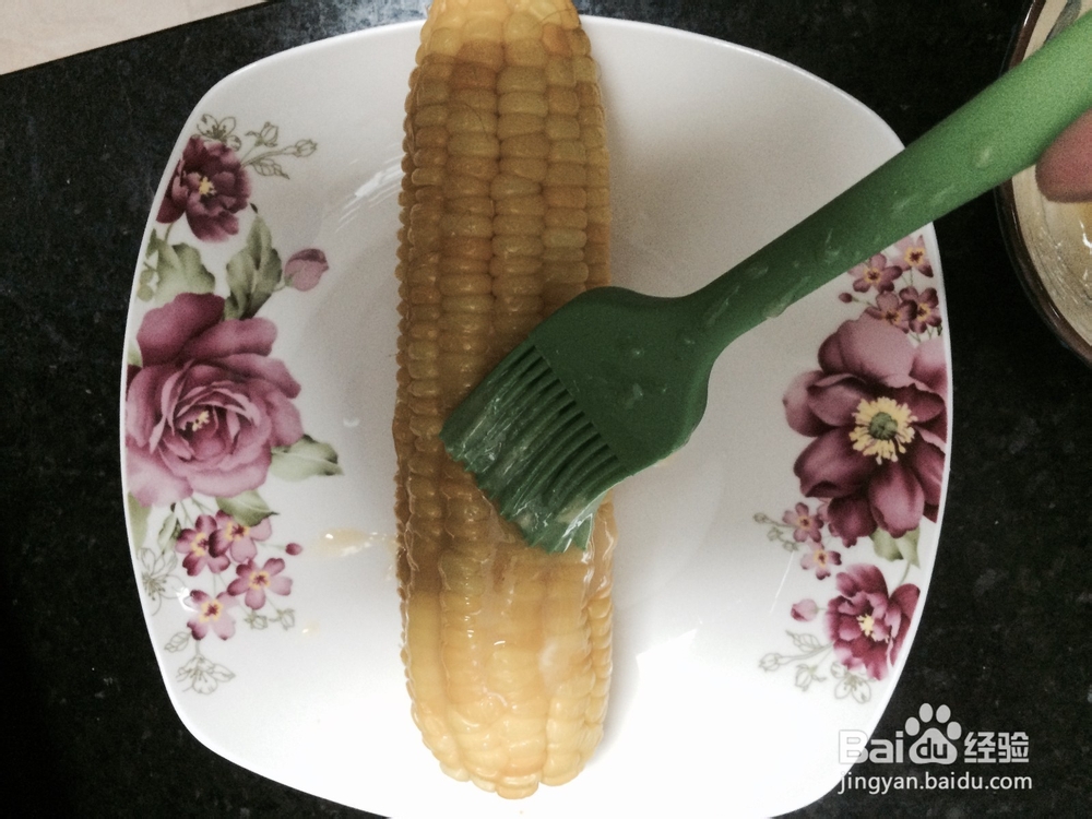 烤蜂蜜玉米的做法