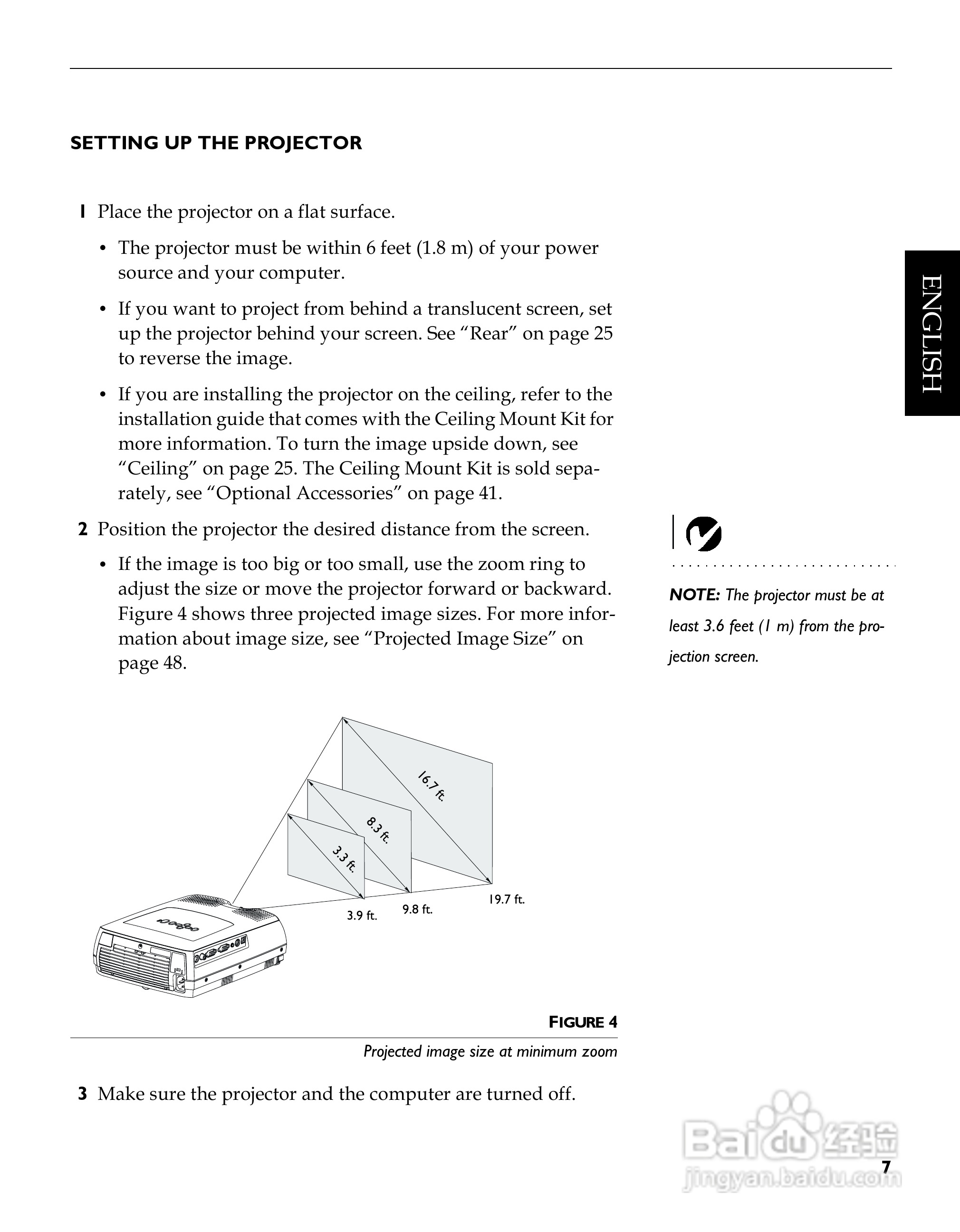 富可视 RP10s投影机说明书:[2]