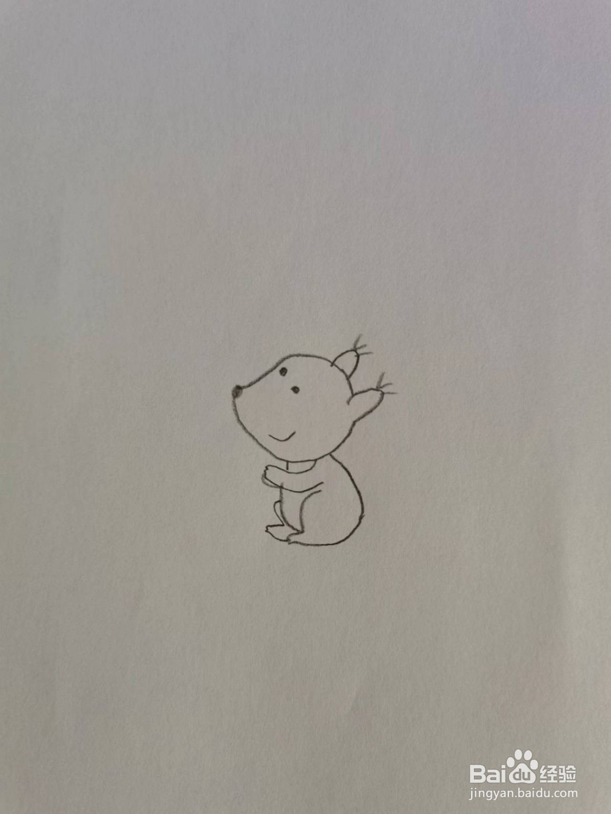 贪玩的小松鼠怎么画