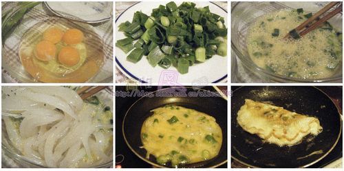 香葱银鱼煎鸡蛋角——高蛋白低脂肪的家常菜