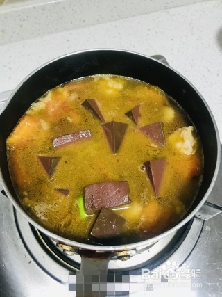 如何做茄汁炖鸭血粉丝