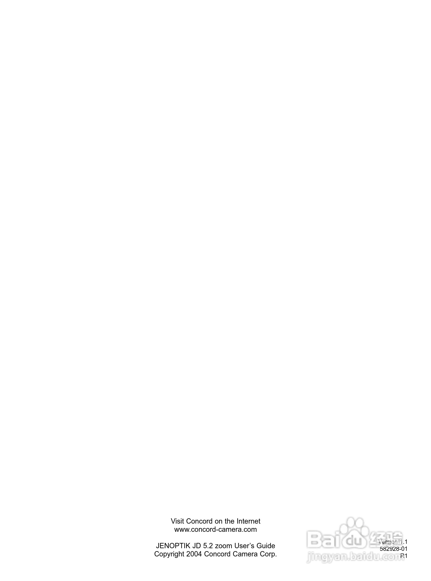 JENOPTIK JD 5.2 zoom数码相机说明书:[5]