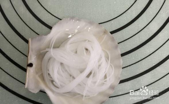 炒蒜蓉粉丝扇贝的做法