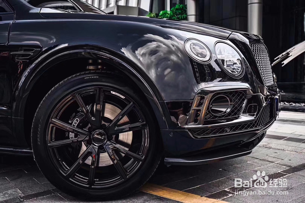 宾利添越改装碳纤维限量版小包围，小改怡情款