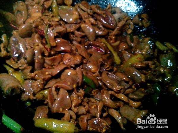 如何制作爆炒鸡杂