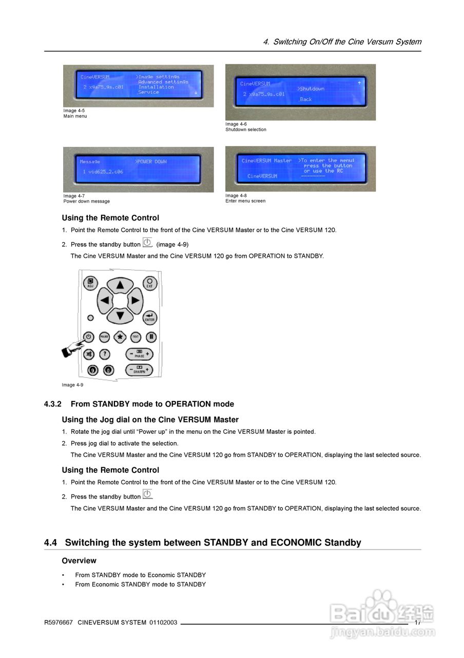 Barco巴可 Cine VERSUM 120投影机说明书:[3]