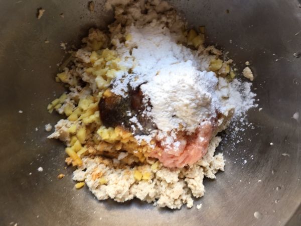 清蒸肉末豆腐丸子