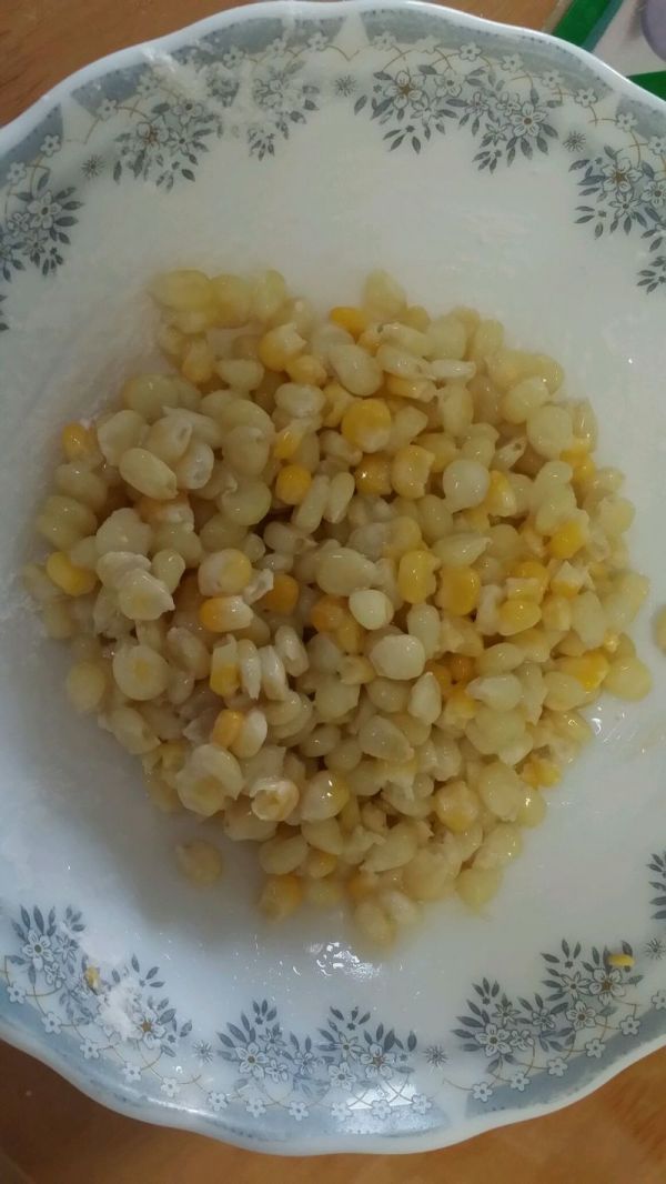 奶香蓝莓玉米烙