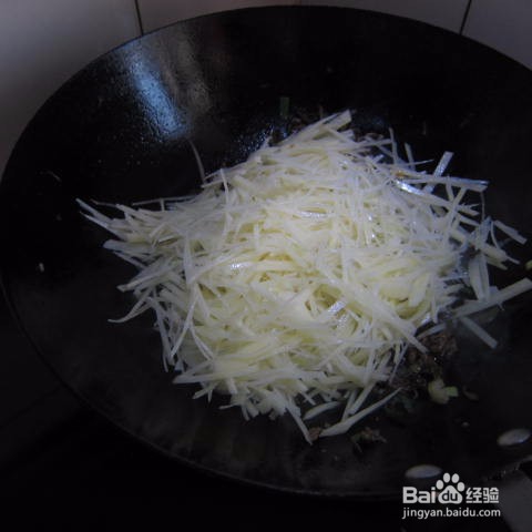 肉丝炒土豆丝的做法