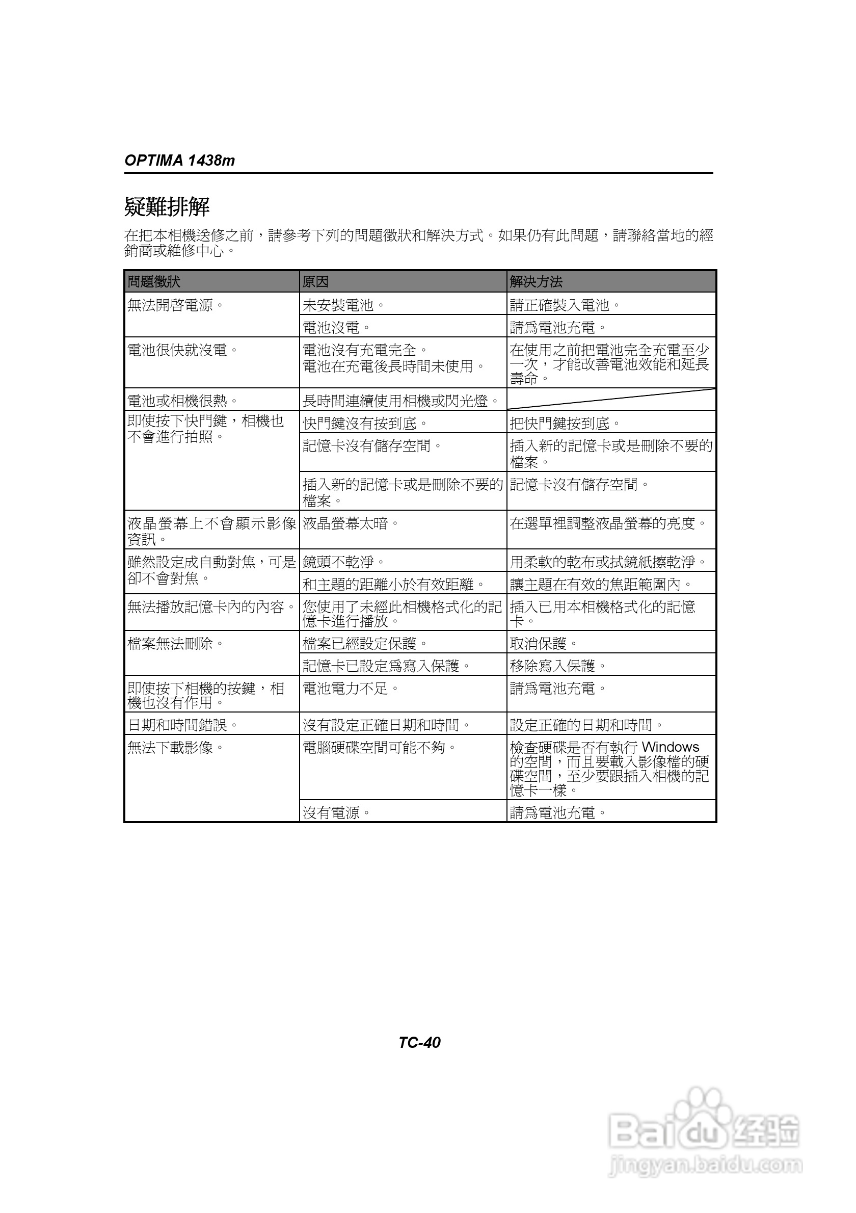 爱克发AgfaPhoto OPTIMA 1438m数码相机使用说明书:[5]