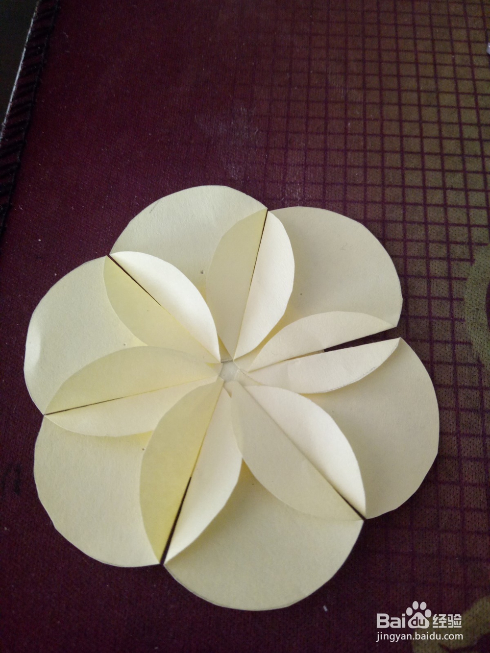 简单圆圈小花的做法