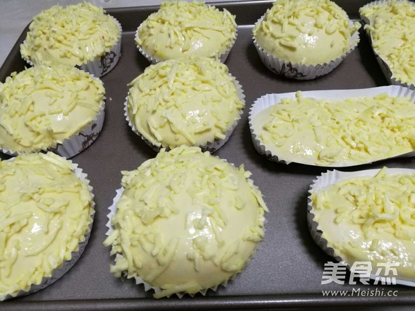 葱香芝士火腿面包