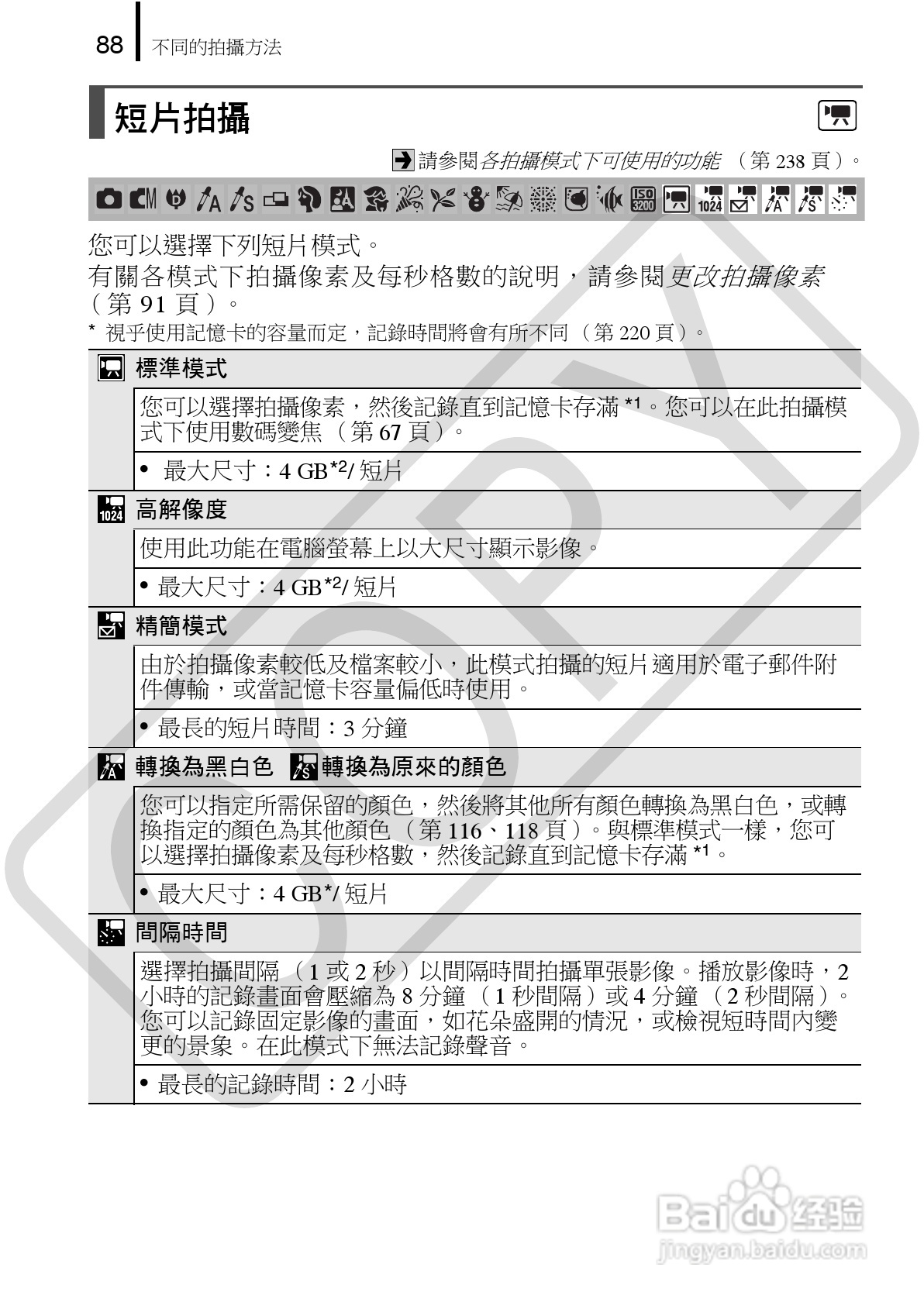 Canon 960IS 数码相机使用说明书:[9]