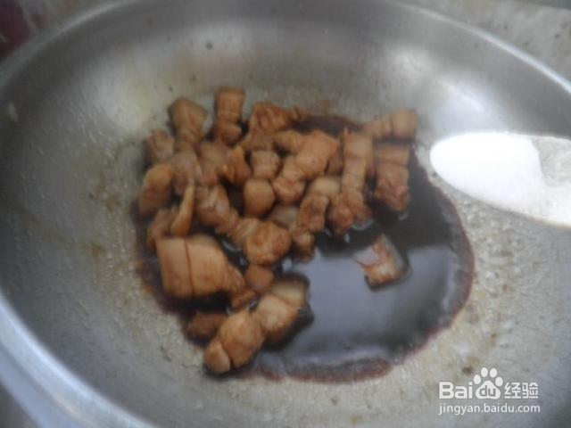 芋头烧肉的制作