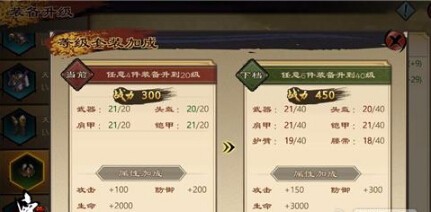 鬼剑豪装备升级系统介绍