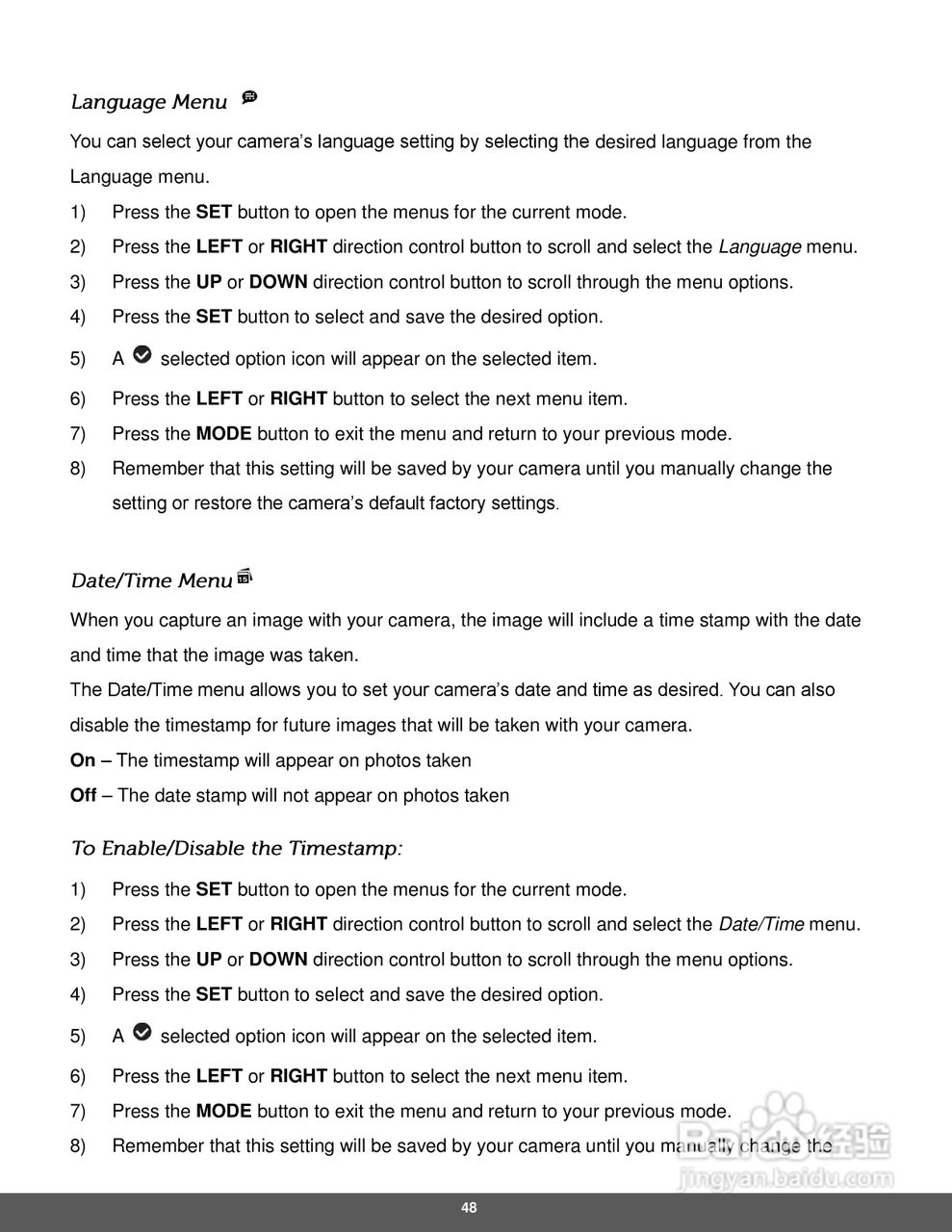 宝丽来IS326数码相机说明书:[5]